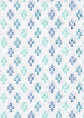 Intervals Floral in Sea Glass by Ghazal Razavi for Figo W91103-40