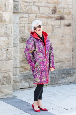 Copenhagen Quilted Coat - Kim Size - Digital Quilting Pattern