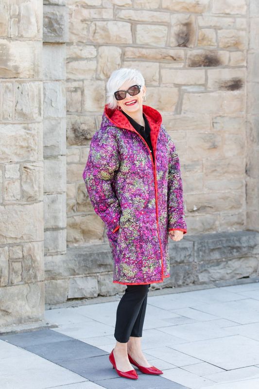 Copenhagen Quilted Coat - Kim Size - Digital Quilting Pattern