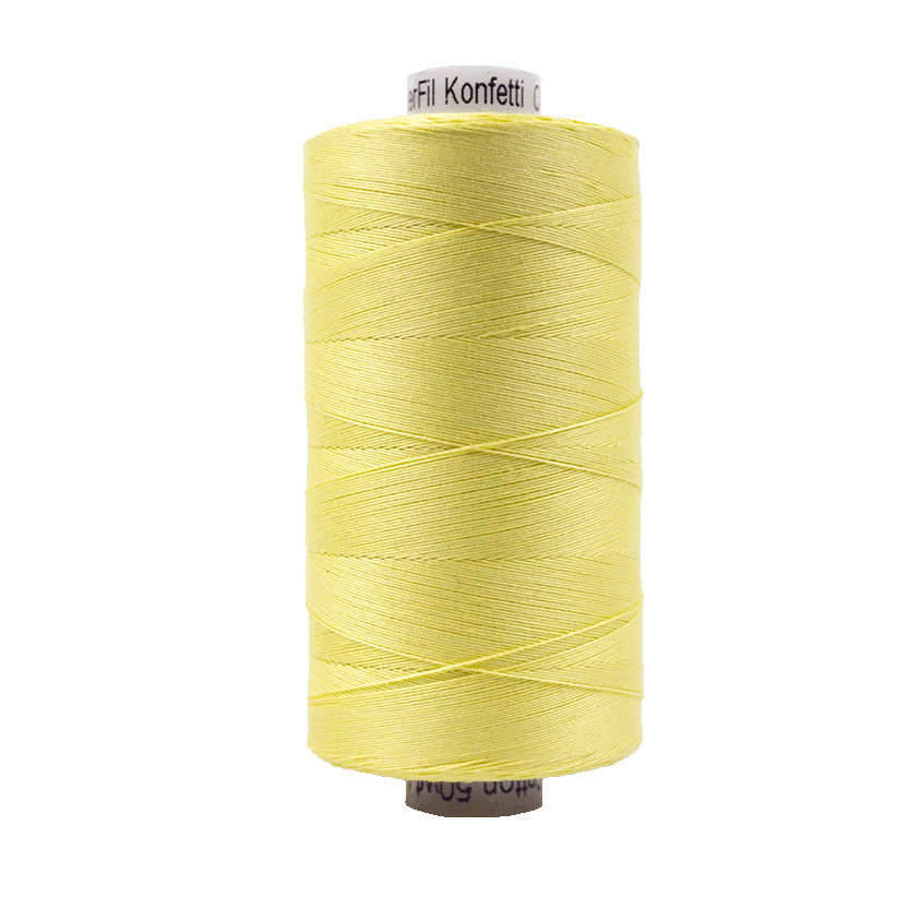403 - Wonderfil Konfetti Cotton Thread, 1000m, Yellow