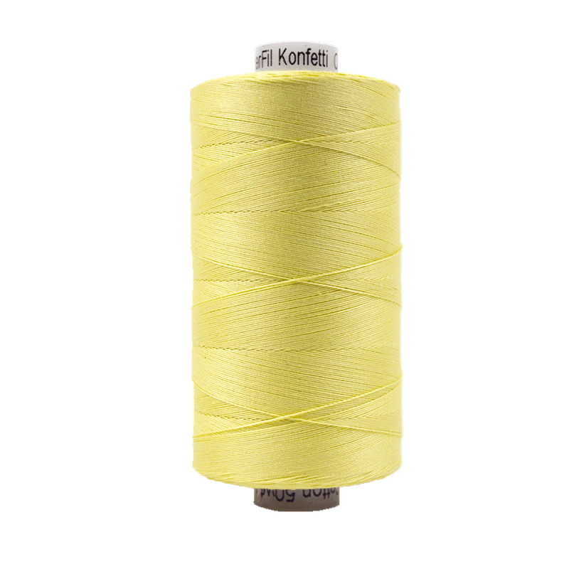 403 - Wonderfil Konfetti Cotton Thread, 1000m, Yellow