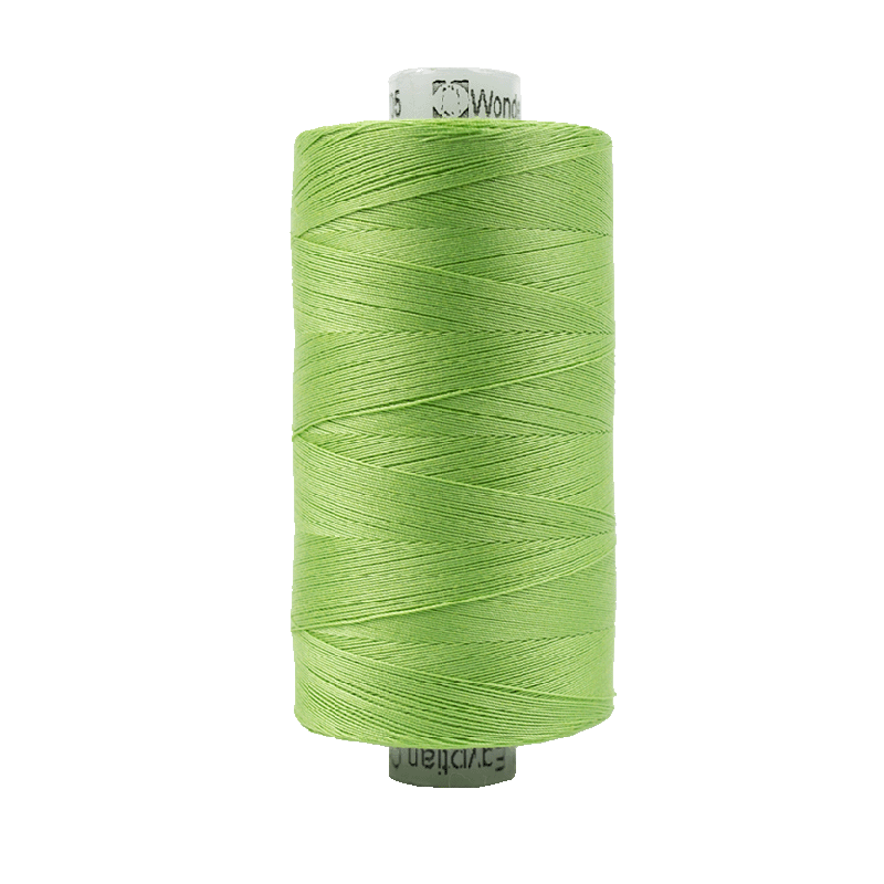 705 - Wonderfil Konfetti Cotton Thread, 1000m, Yellow/Green