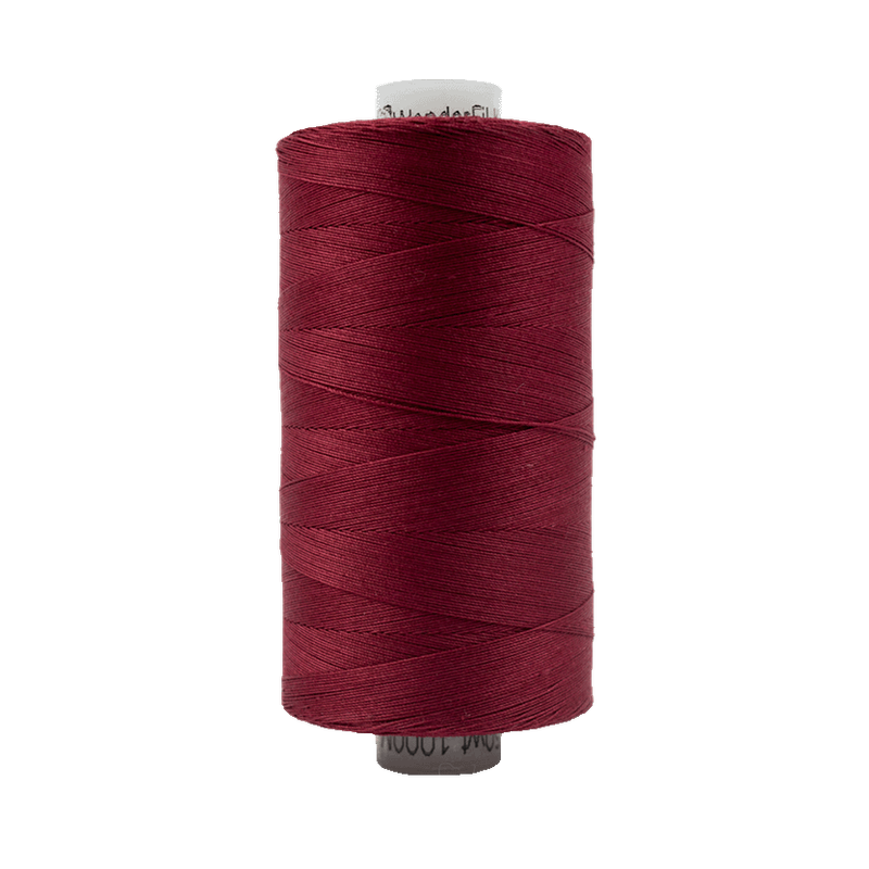 301 - Wonderfil Konfetti Cotton Thread, 1000m, Burgundy