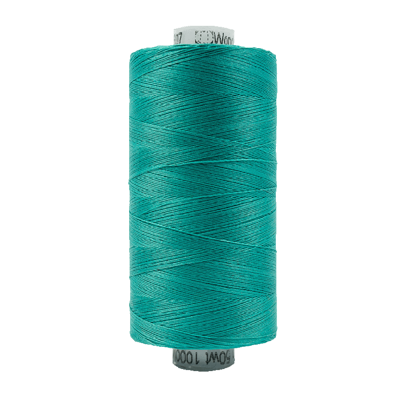 607 - Wonderfil Konfetti Cotton Thread, 1000m, Teal