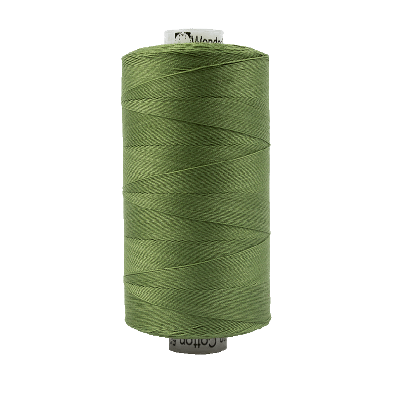 708 - Wonderfil Konfetti Cotton Thread, 1000m, Dark Olive