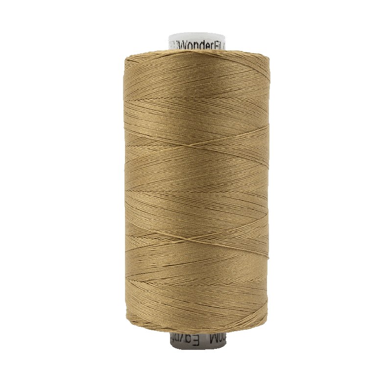 800 - Wonderfil Konfetti Cotton Thread, 1000m, Beige