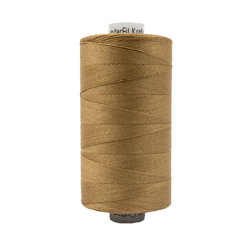 810 - Wonderfil Konfetti Cotton Thread, 1000m, Warm Brown