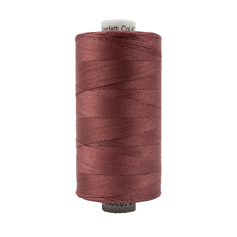 811 - Wonderfil Konfetti Cotton Thread, 1000m, Barn Red