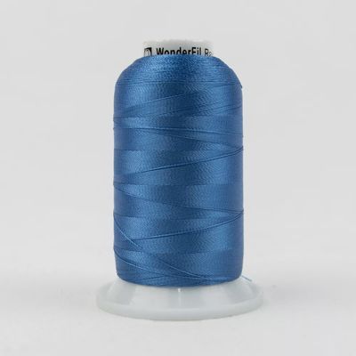 3109 - Splendor Rayon 1000m, Indigo Blue by Wonderfil