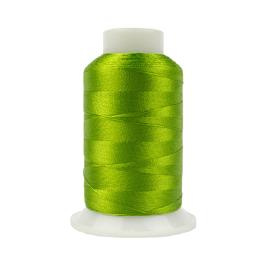 4123 - Splendor Rayon 1000m, Bright Olive Green by Wonderfil
