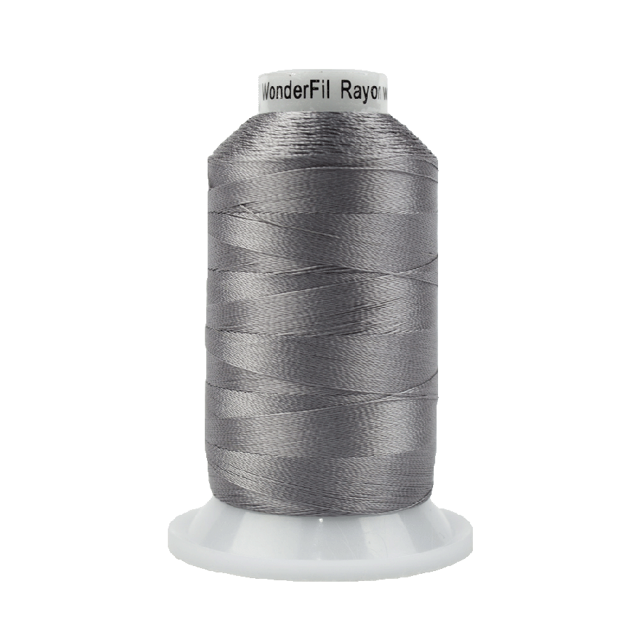 6108 - Splendor Rayon 1000m, Pale Sterling Grey by Wonderfil
