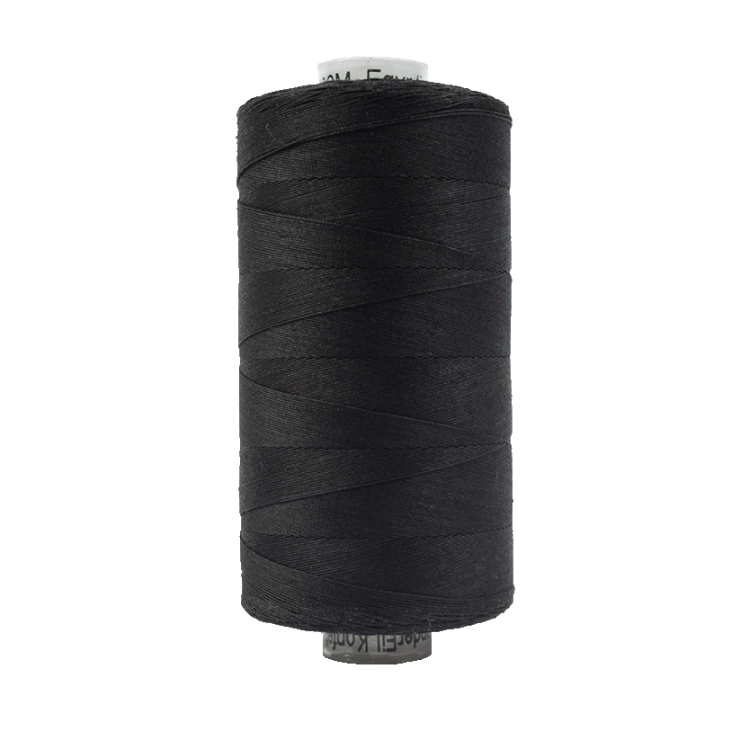 200 - Wonderfil Konfetti Cotton Thread, 1000m, Black