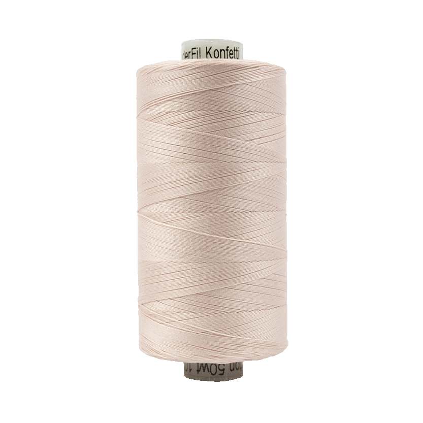 303 - Wonderfil Konfetti Cotton Thread, 1000m, Baby Pink