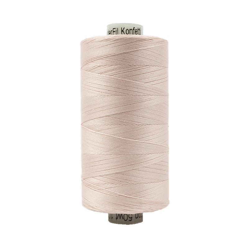 303 - Wonderfil Konfetti Cotton Thread, 1000m, Baby Pink
