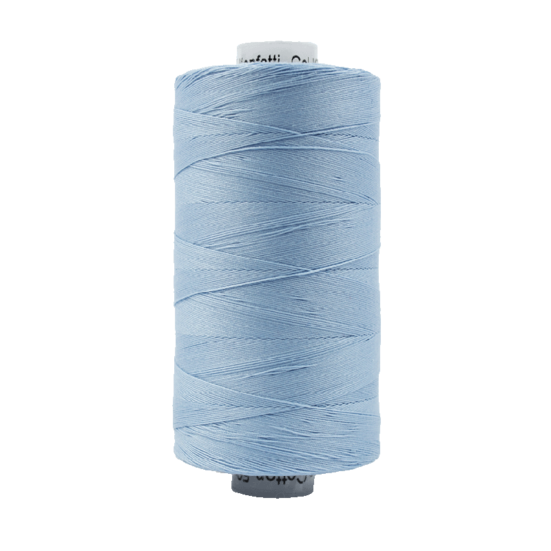 609 - Wonderfil Konfetti Cotton Thread, 1000m, Sky Blue