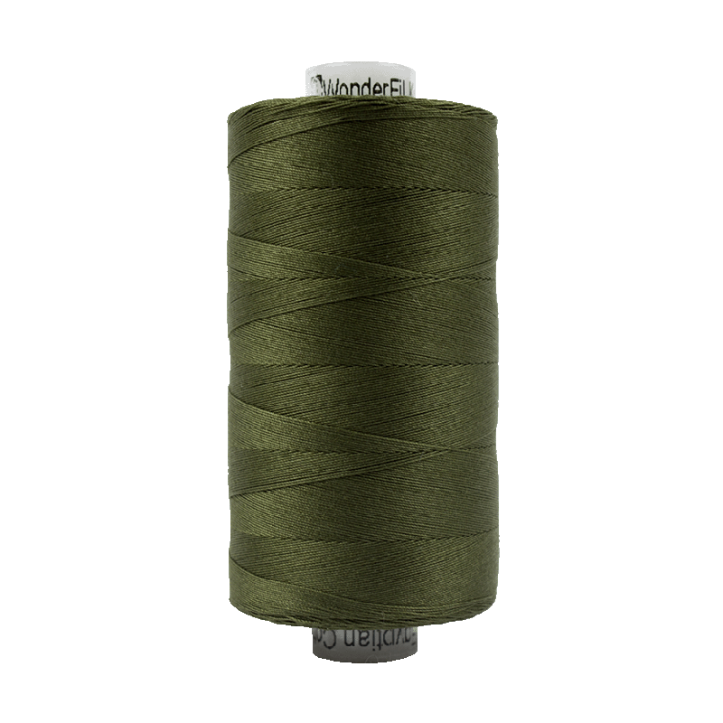 707 - Wonderfil Konfetti Cotton Thread, 1000m, Pine Green