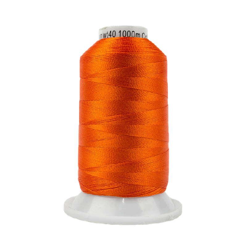 1141 - Splendor Rayon 1000m, Deep Tangerine by Wonderfil