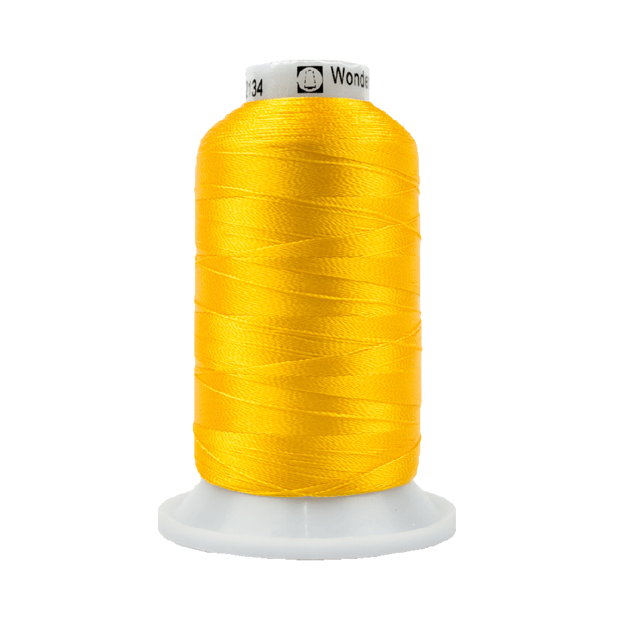 2134 - Splendor Rayon 1000m, Deep Yellow by Wonderfil