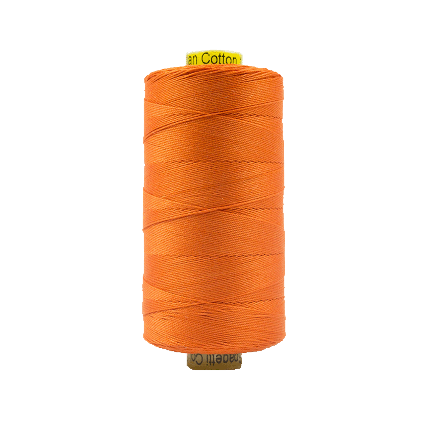 02 - 12wt Cotton Spagetti 400m - Fun Orange by Wonderfil