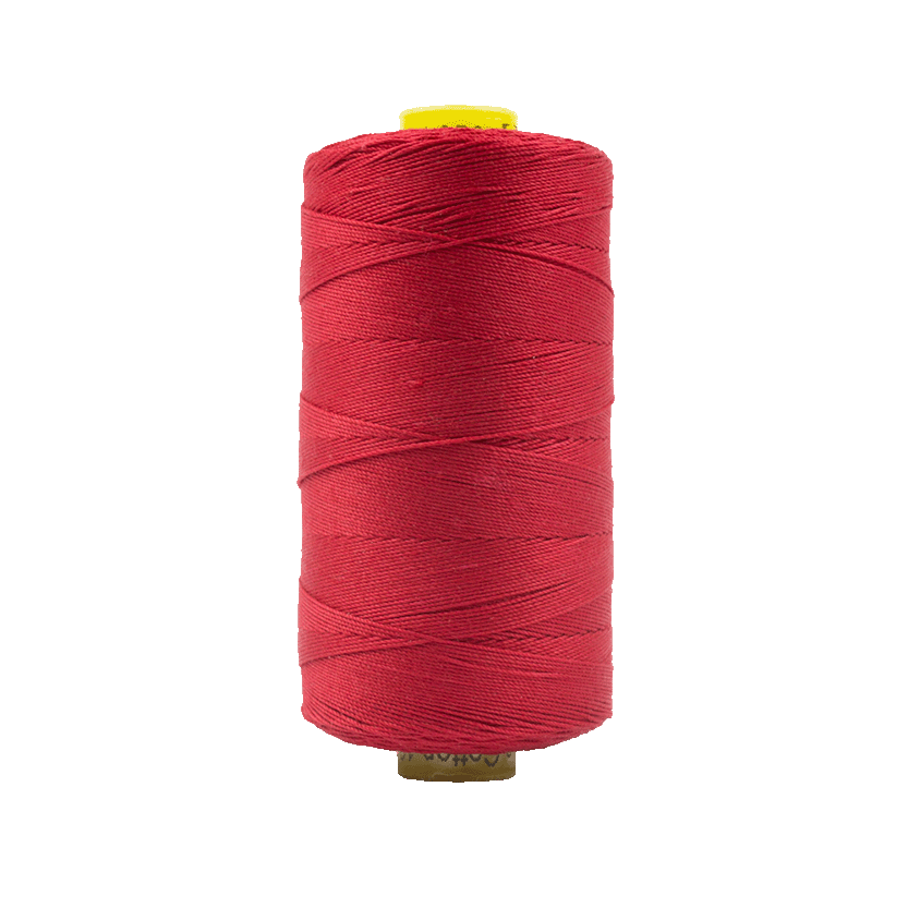 01 - 12wt Cotton Spagetti 400m - Bright Warm Red by Wonderfil