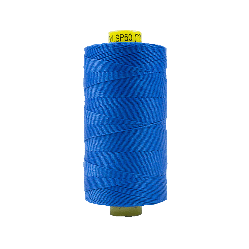50 - 12wt Cotton Spagetti 400m - Royal Blue by Wonderfil