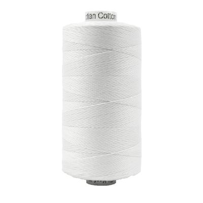 100 - Wonderfil Konfetti Cotton Thread, 1000m, White
