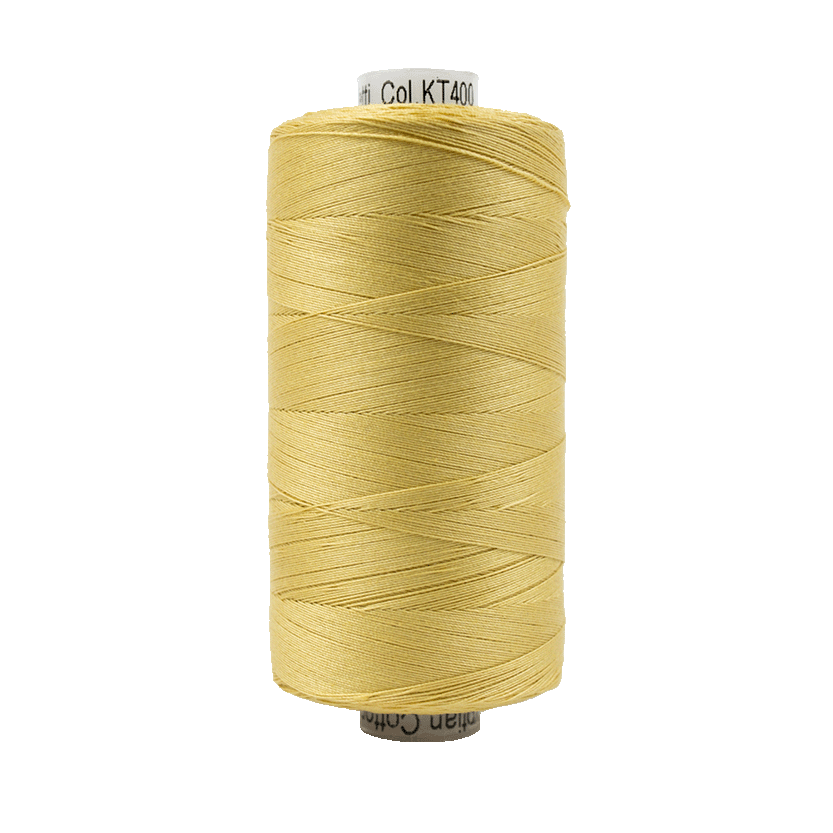 400 - Wonderfil Konfetti Cotton Thread, 1000m, Gold