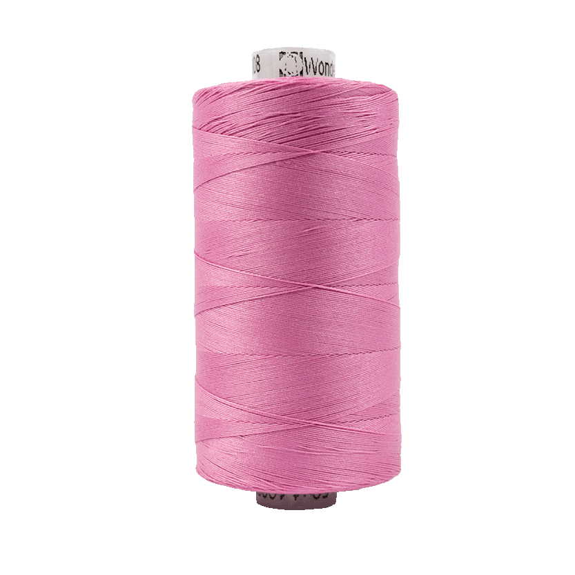 308 - Wonderfil Konfetti Cotton Thread, 1000m, Carnation Pink