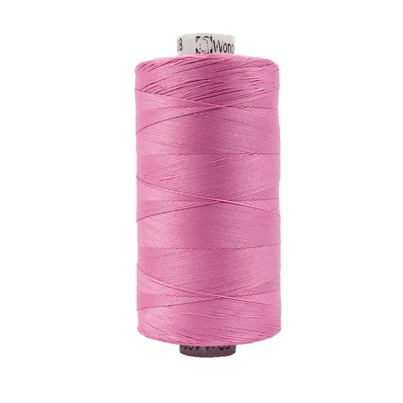 308 - Wonderfil Konfetti Cotton Thread, 1000m, Carnation Pink