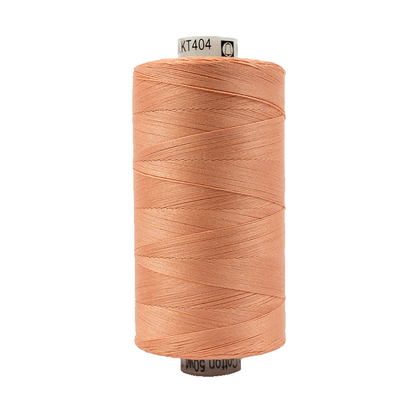 404 - Wonderfil Konfetti Cotton Thread, 1000m, Coral