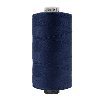 601 - Wonderfil Konfetti Cotton Thread, 1000m, Navy