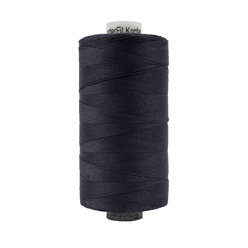 602 - Wonderfil Konfetti Cotton Thread, 1000m, Dark Navy