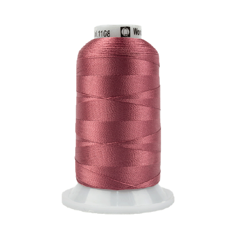 1108 - Splendor Rayon 1000m, Dark Rose by Wonderfil