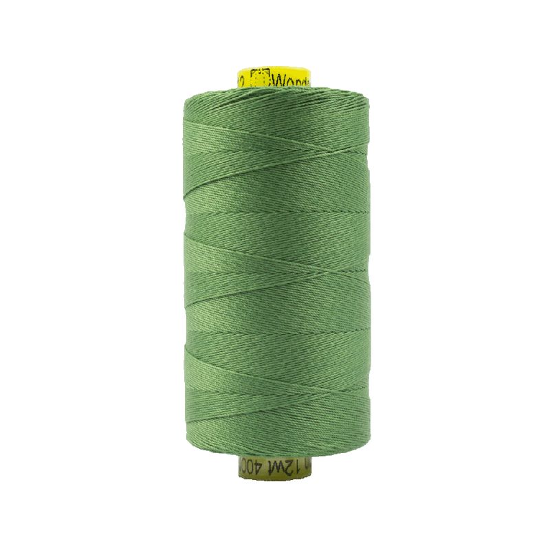 12 - 12wt Cotton Spagetti 400m - Medium Fern Green by Wonderfil
