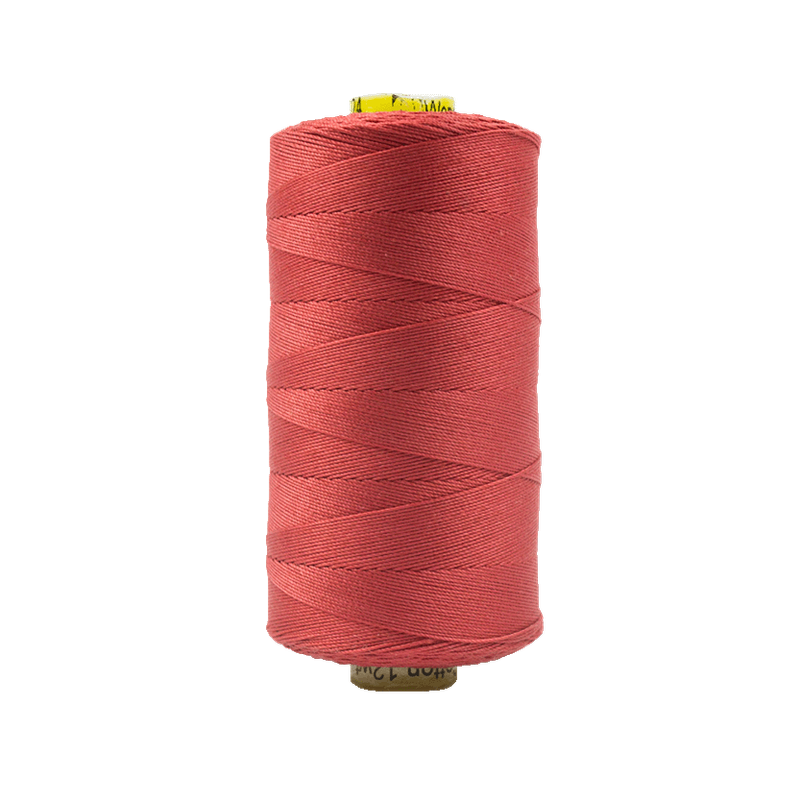 24 - 12wt Cotton Spagetti 400m - Soft Red by Wonderfil
