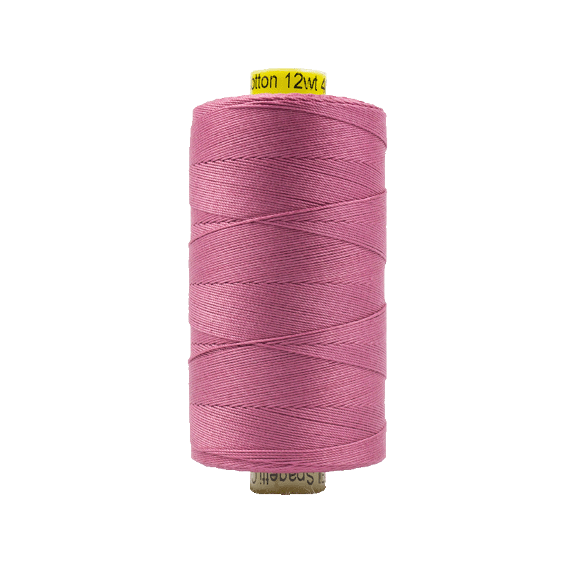 30 - 12wt Cotton Spagetti 400m - Dusty Pink by Wonderfil