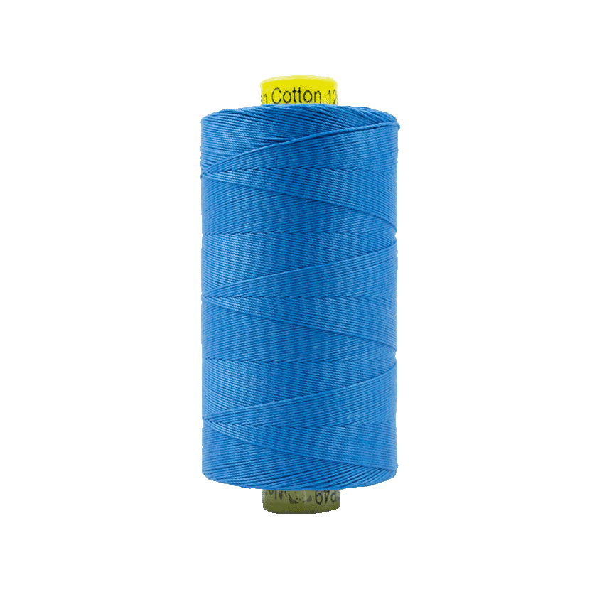 49 - 12wt Cotton Spagetti 400m - Marine Blue by Wonderfil