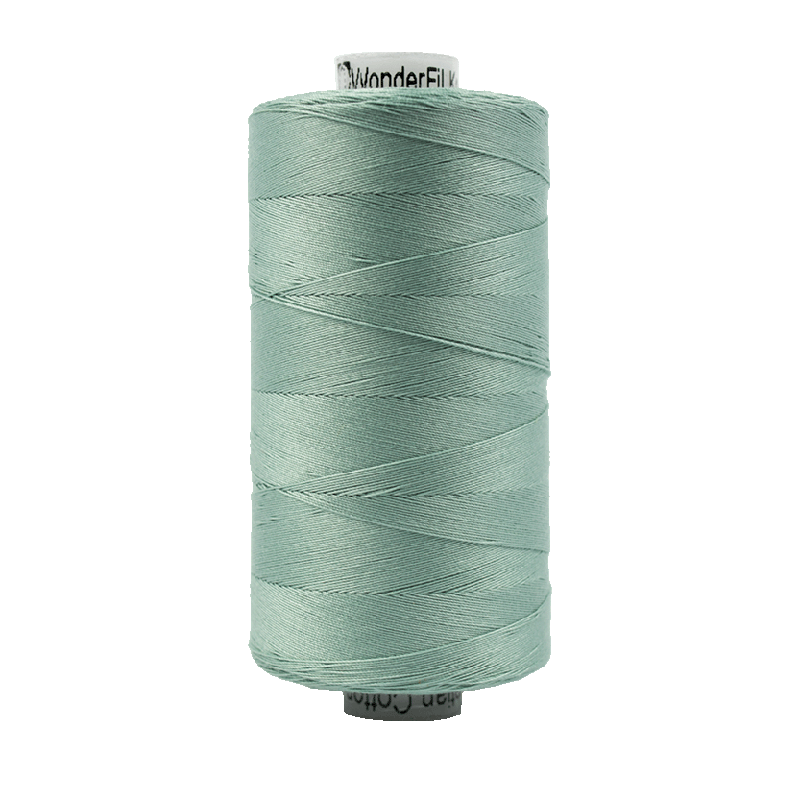 610 - Wonderfil Konfetti Cotton Thread, 1000m, Drab Teal