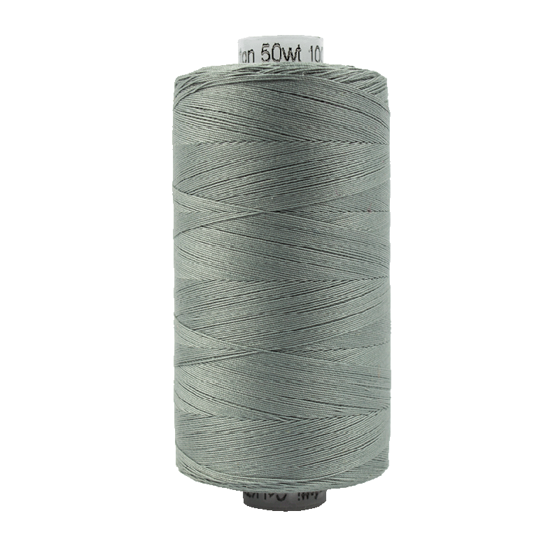 901 - Wonderfil Konfetti Cotton Thread, 1000m, Light Grey