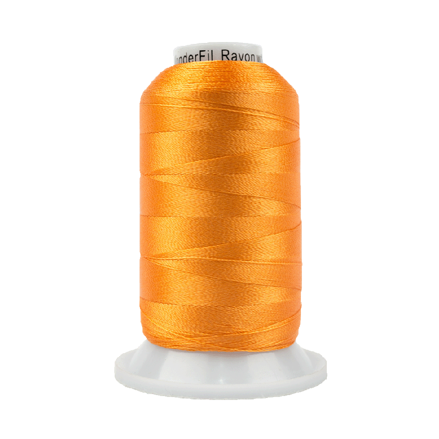 1177 - Splendor Rayon 1000m, Med Orange by Wonderfil