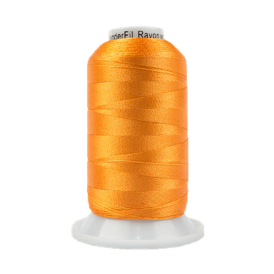 1177 - Splendor Rayon 1000m, Med Orange by Wonderfil