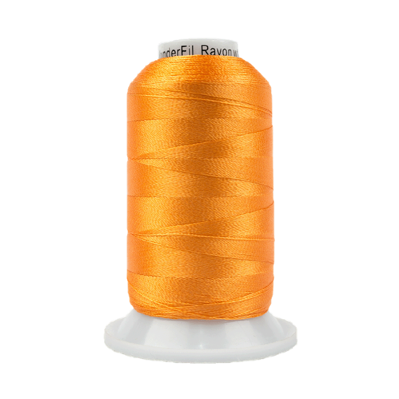 1177 - Splendor Rayon 1000m, Med Orange by Wonderfil