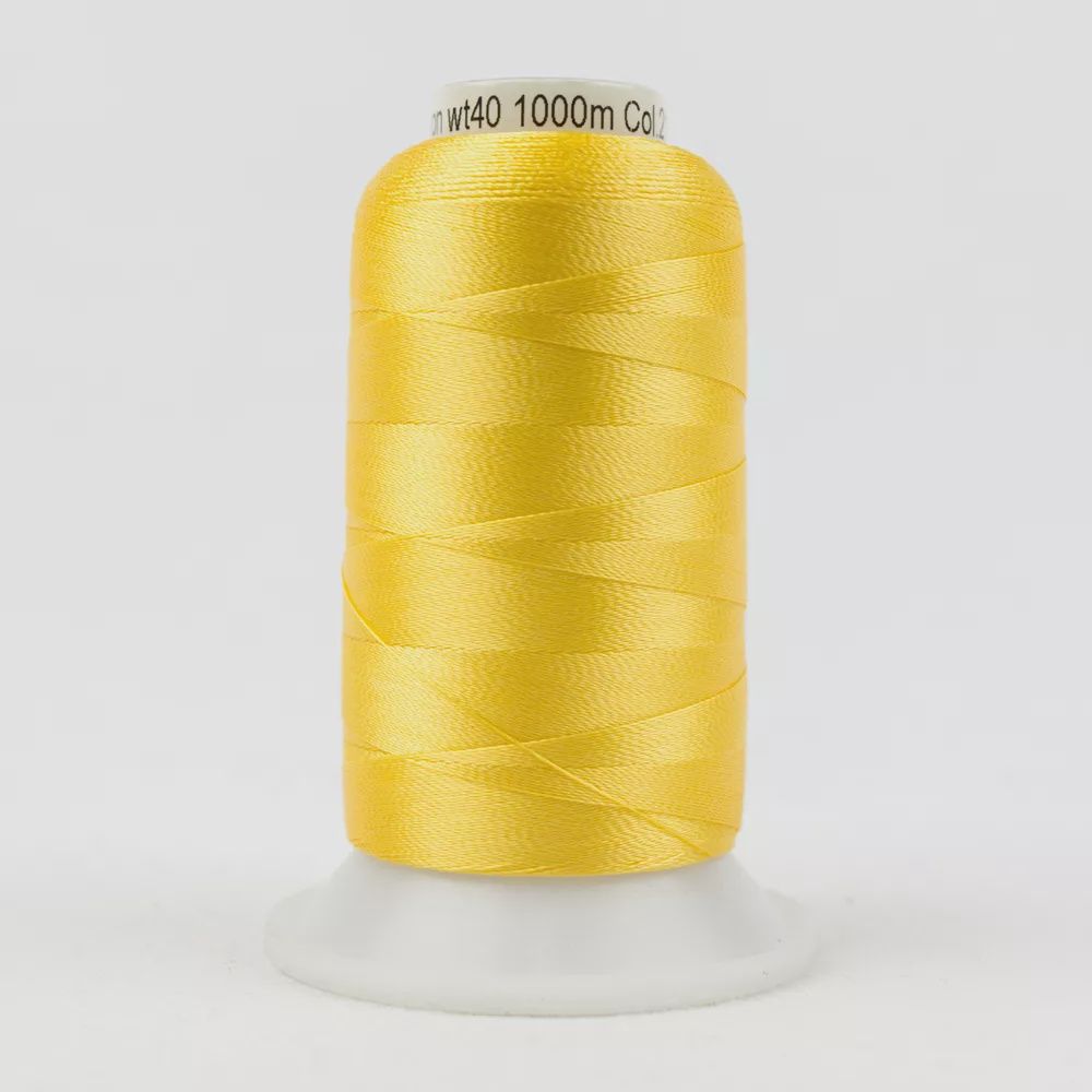2114 - Splendor Rayon 1000m, Dark Lemon by Wonderfil