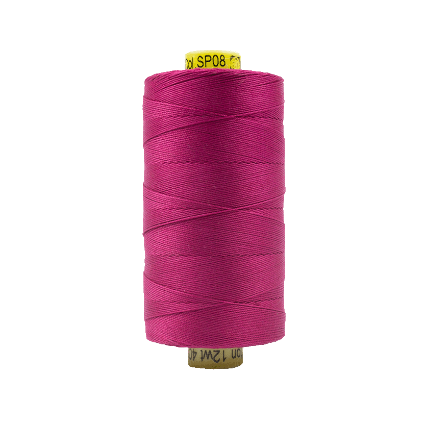 08 - 12wt Cotton Spagetti 400m - Magenta by Wonderfil