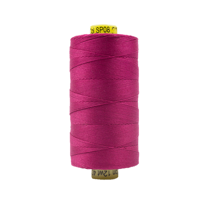 08 - 12wt Cotton Spagetti 400m - Magenta by Wonderfil