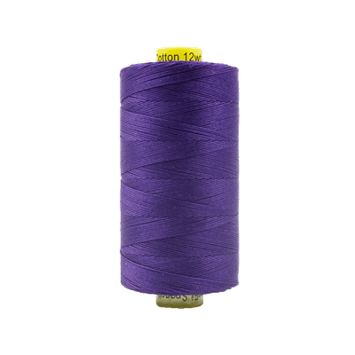 07 - 12wt Cotton Spagetti 400m - Deep Royal Purple by Wonderfil