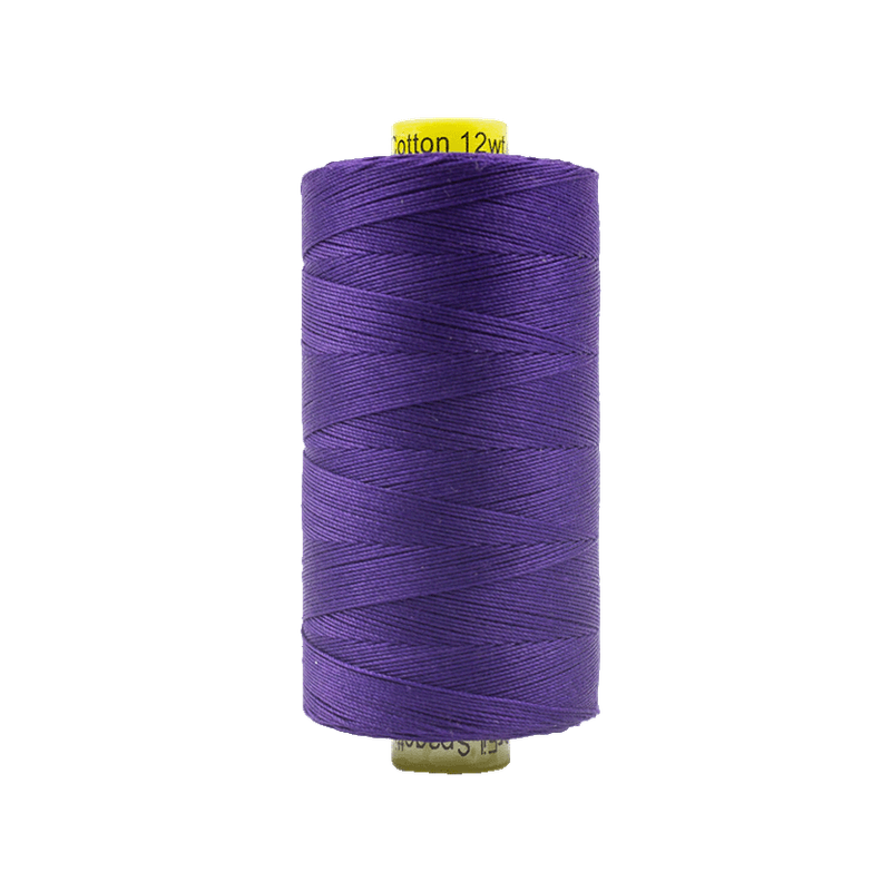 07 - 12wt Cotton Spagetti 400m - Deep Royal Purple by Wonderfil
