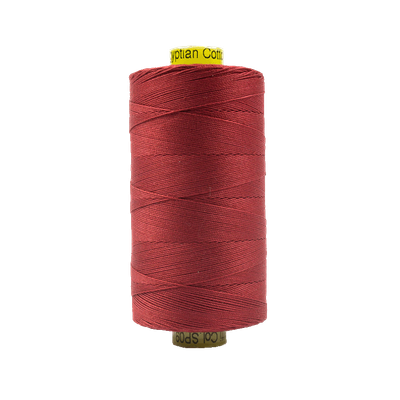 09 - 12wt Cotton Spagetti 400m - Deep Rich Tomato Red by Wonderfil