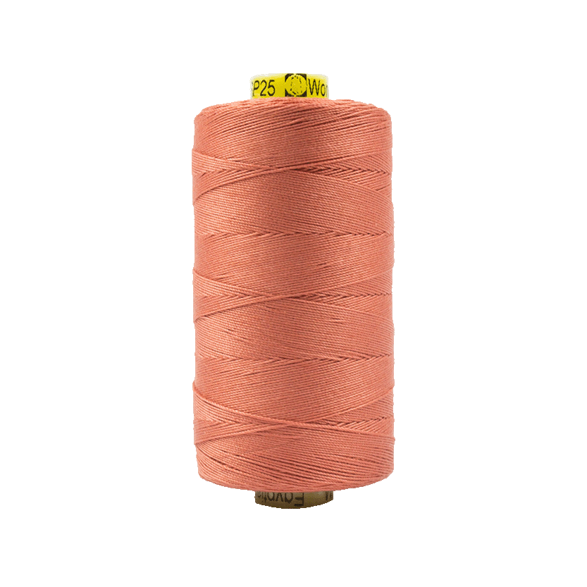 25 - 12wt Cotton Spagetti 400m - Peach by Wonderfil