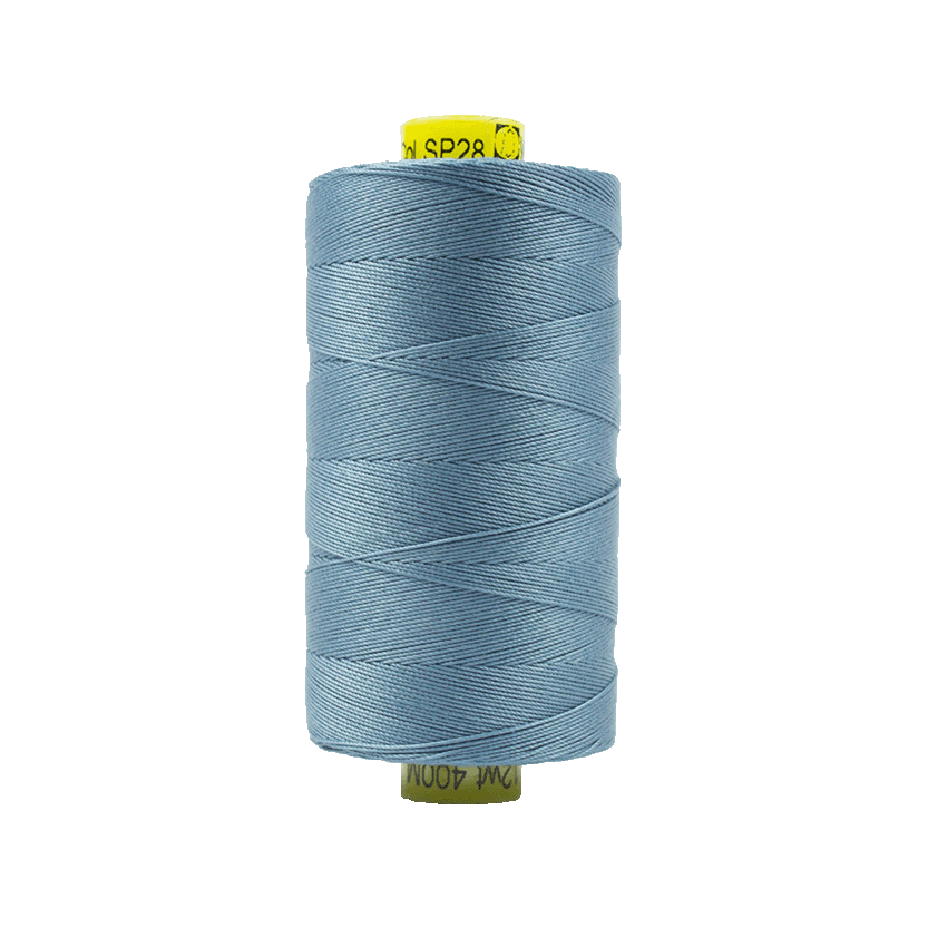 28 - 12wt Cotton Spagetti 400m - Soft Blue by Wonderfil